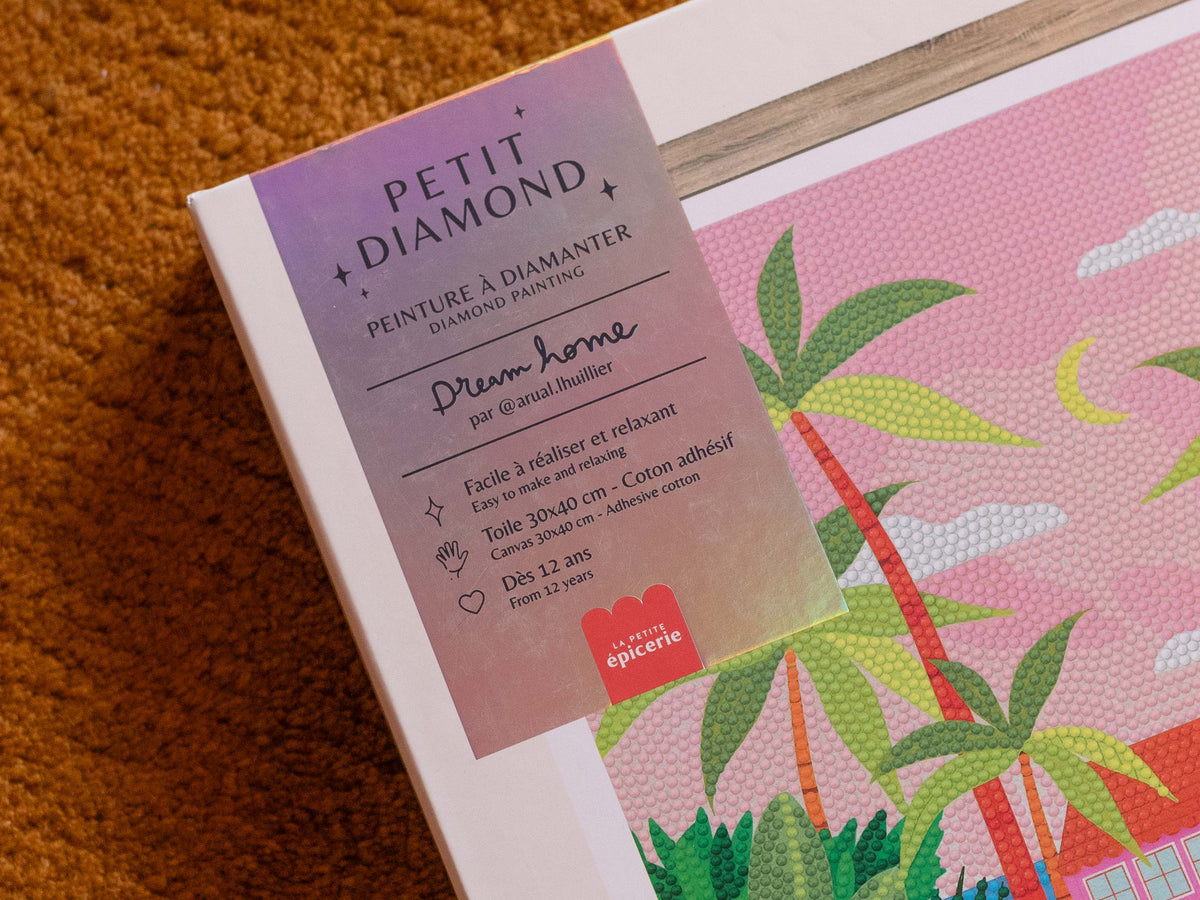 achat Coffret Petit Diamond - Diamond Painting Dream Home par Laura Lhuillier