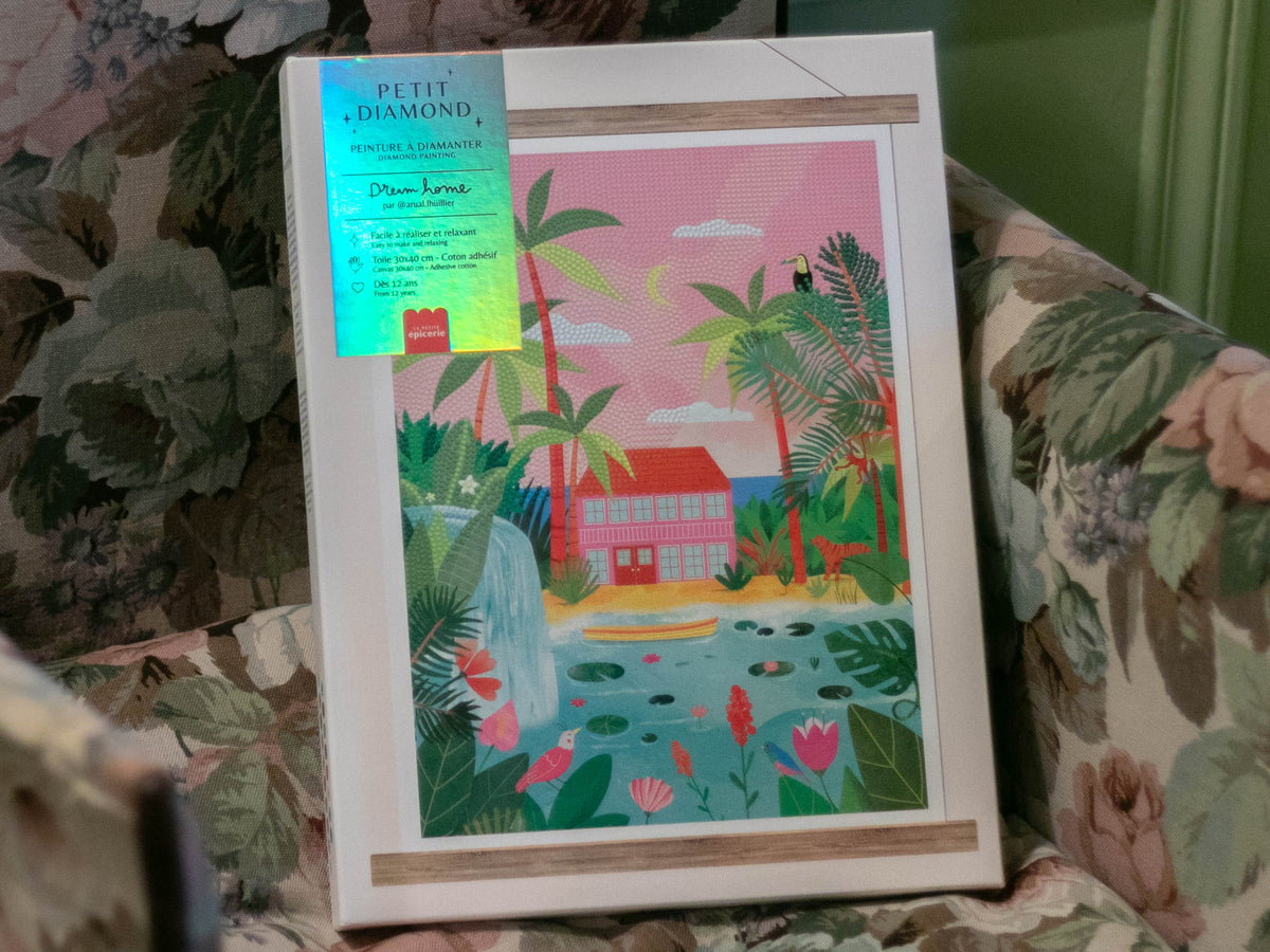 achat Coffret Petit Diamond - Diamond Painting Dream Home par Laura Lhuillier
