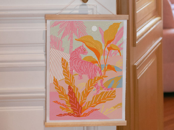 Achat Coffret Petit Diamond - Diamond Painting Pink Jungle par Sun Lee