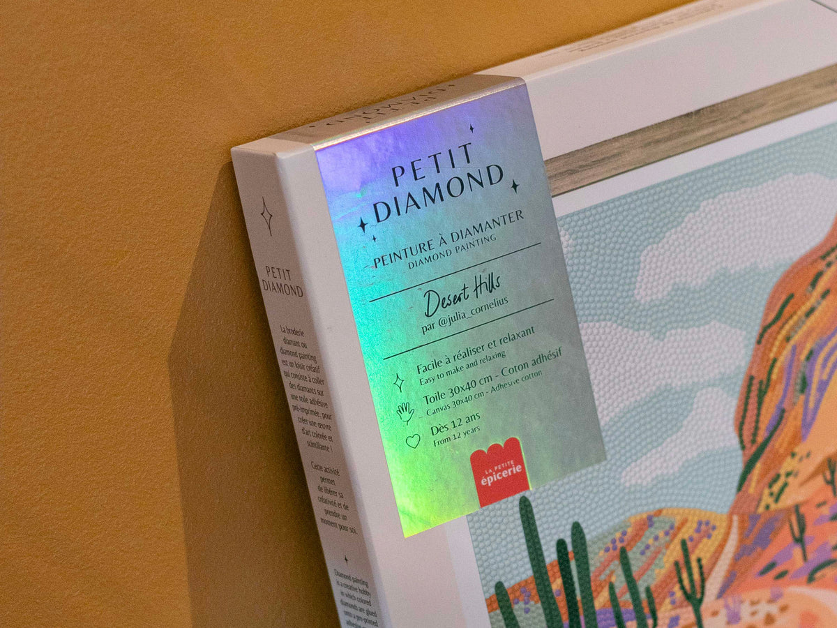 achat Coffret Petit Diamond - Diamond Painting Desert Hills par Julia Cornelius