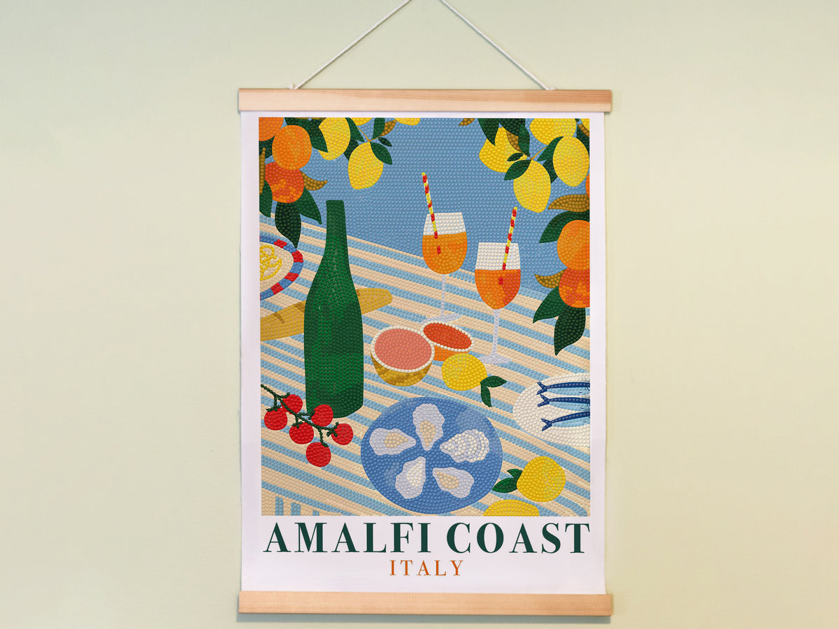 achat Coffret Petit Diamond - Diamond Painting Amalfi Coast Aperitif par Emily Kopcik