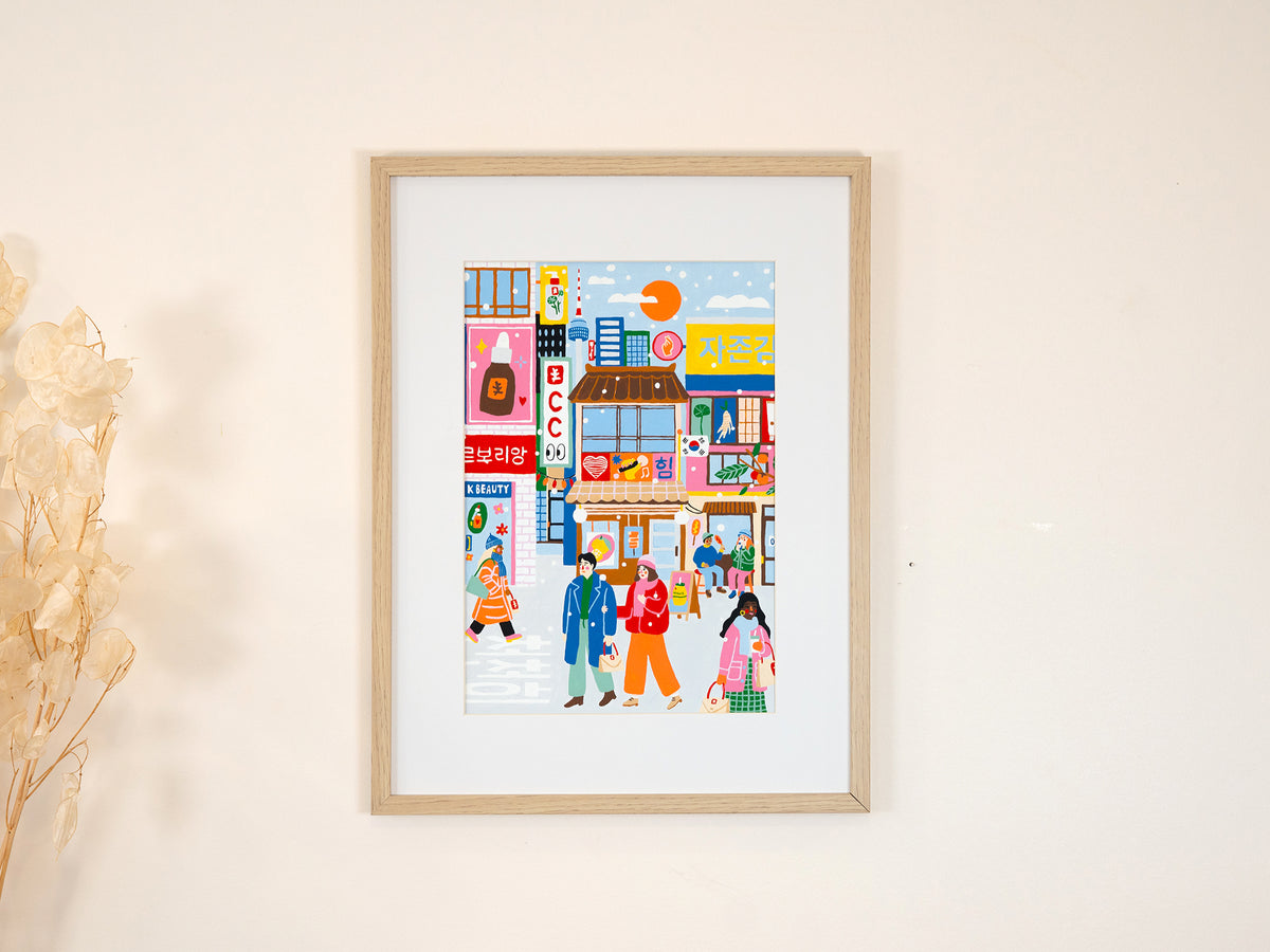 achat Coffret peinture au numéro - Petit Pinceau - Winter in Seoul Erborian