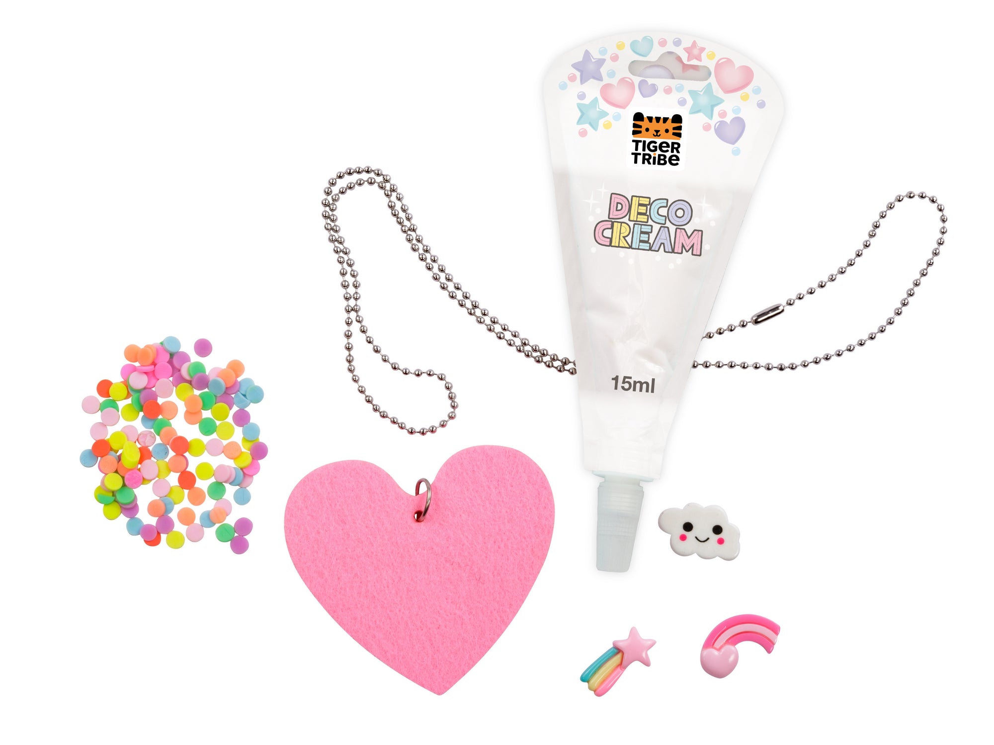 Achat Kit création de bijoux Decorama - collier coeur