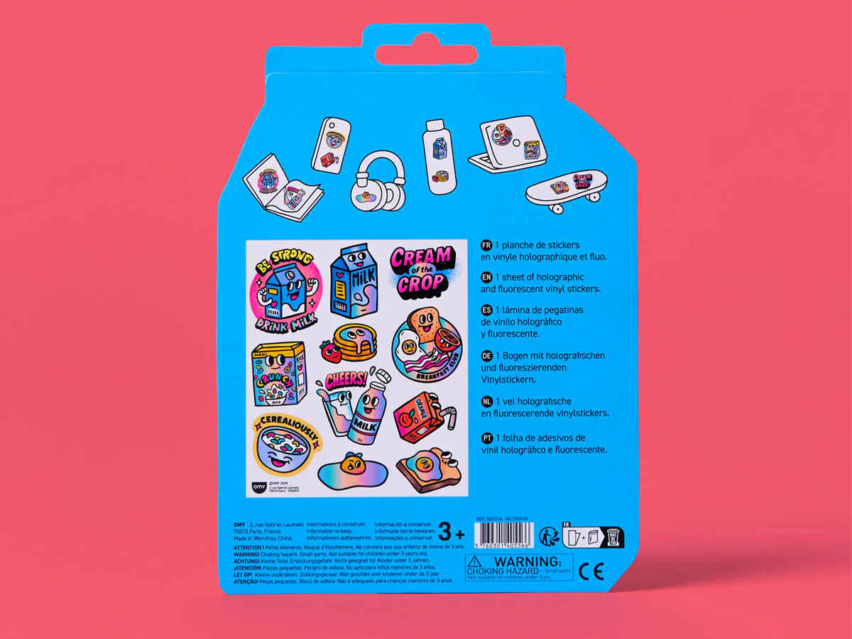 achat Fabulous Stickers Big - Milk - OMY