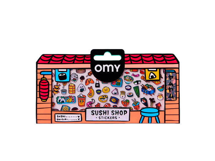 Achat Fabulous Stickers Boutique - Sushi Shop - OMY