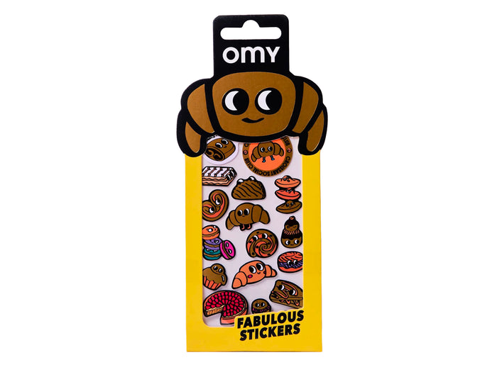 Achat Fabulous Stickers Iconic - Croissant - Léon - OMY