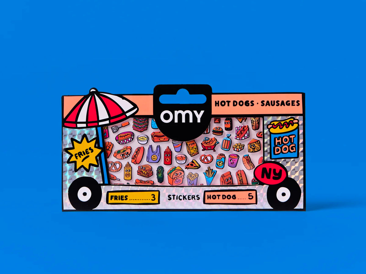 achat Fabulous Stickers Boutique - Hot Dog Shop - OMY