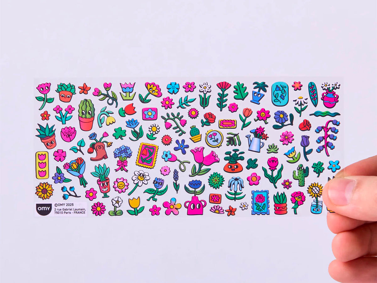 achat Fabulous Stickers Boutique - Flower Shop - OMY