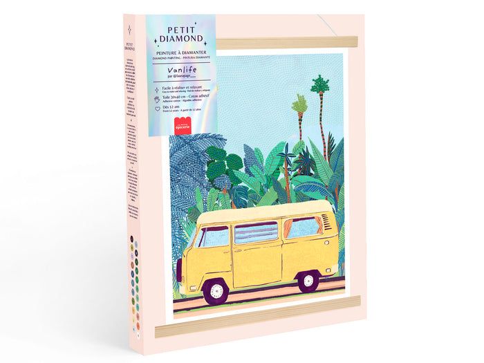 Achat Coffret Petit Diamond - Diamond Painting Van Life