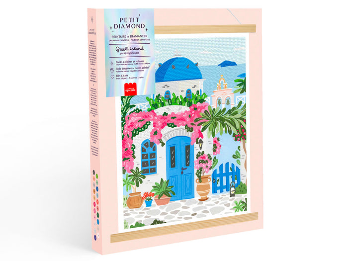 Achat Coffret Petit Diamond - Diamond Painting Greek Island