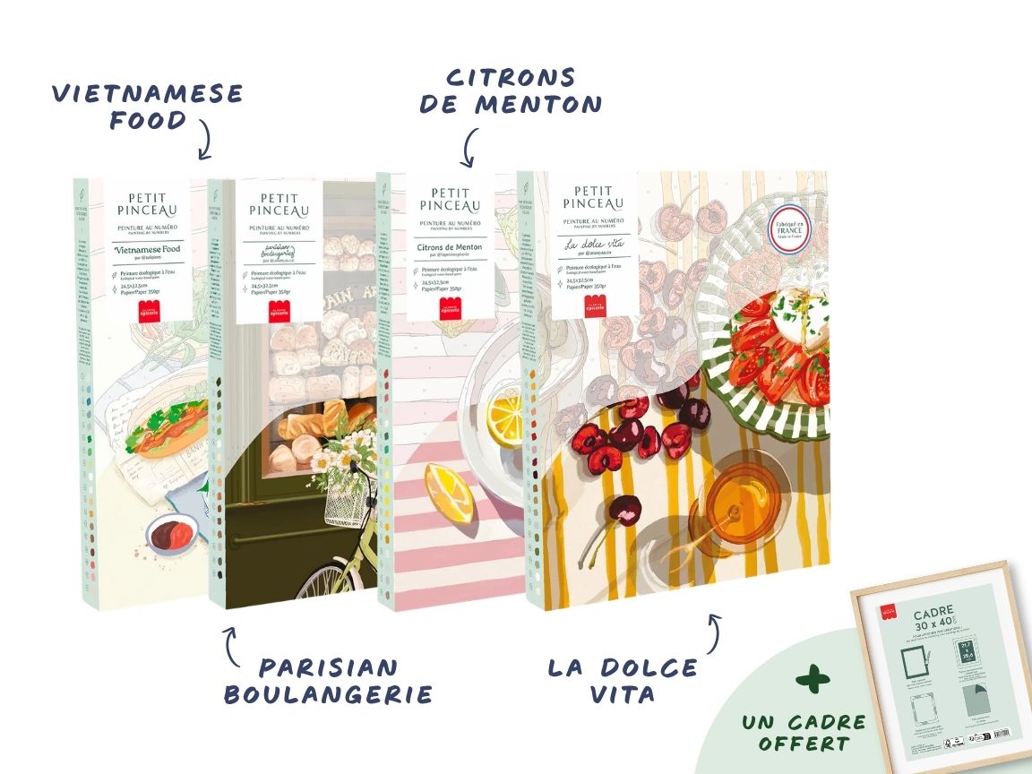 Achat Pack Petit Pinceau : Food