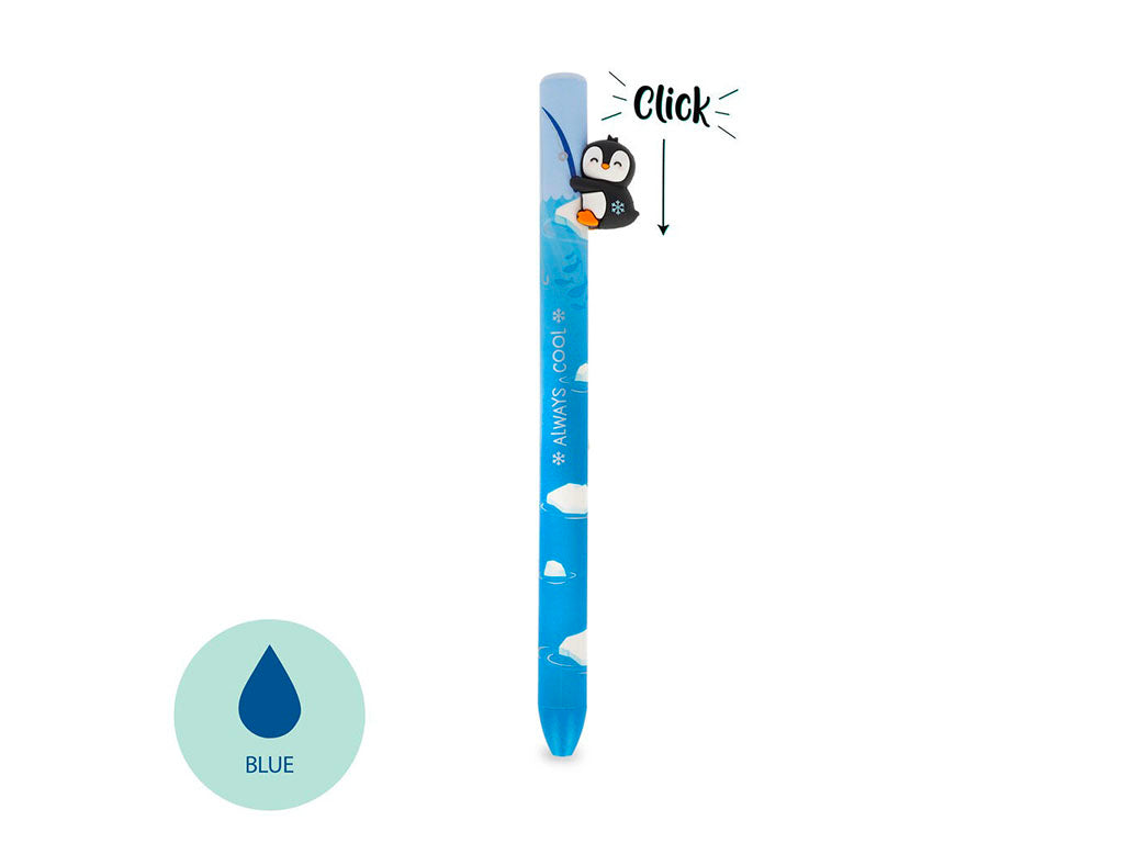 achat Stylo Free Hugs Retractable Ballpoint - Pingouin - Encre bleue