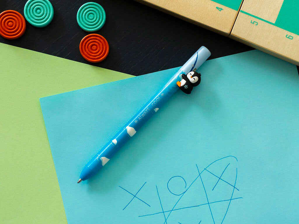 achat Stylo Free Hugs Retractable Ballpoint - Pingouin - Encre bleue