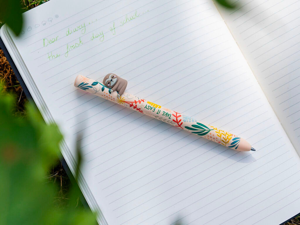achat Stylo Free Hugs Retractable Ballpoint - Paresseux - Encre verte