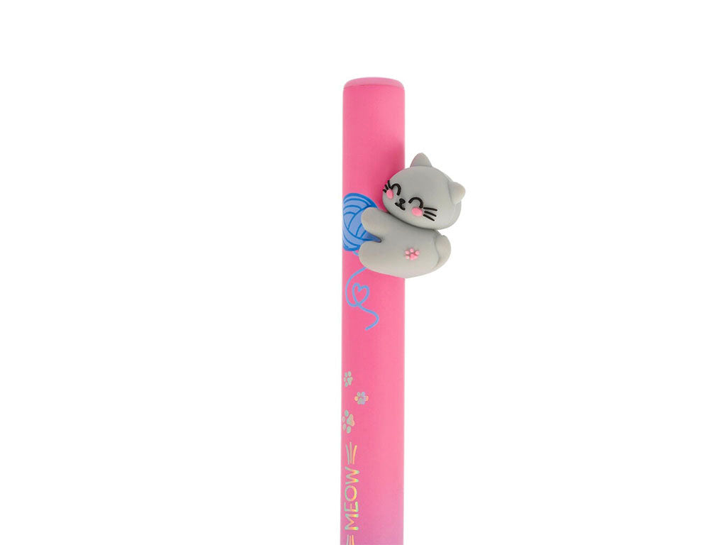achat Stylo Free Hugs Retractable Ballpoint - Chat Kitty - Encre bleue