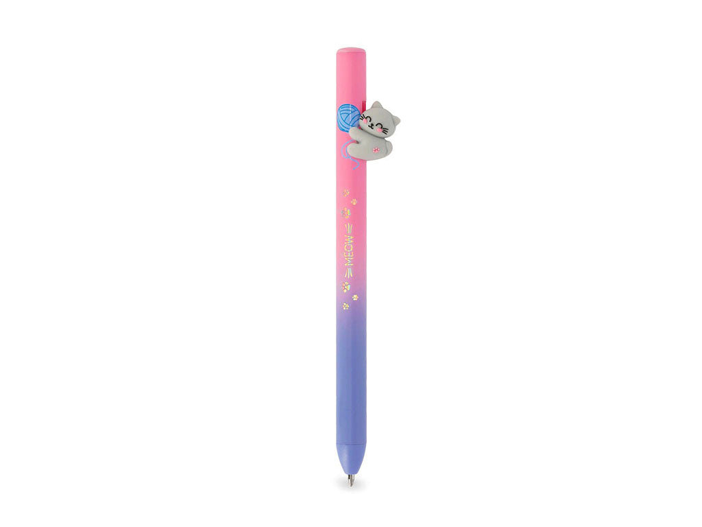 Achat Stylo Free Hugs Retractable Ballpoint - Chat Kitty - Encre bleue