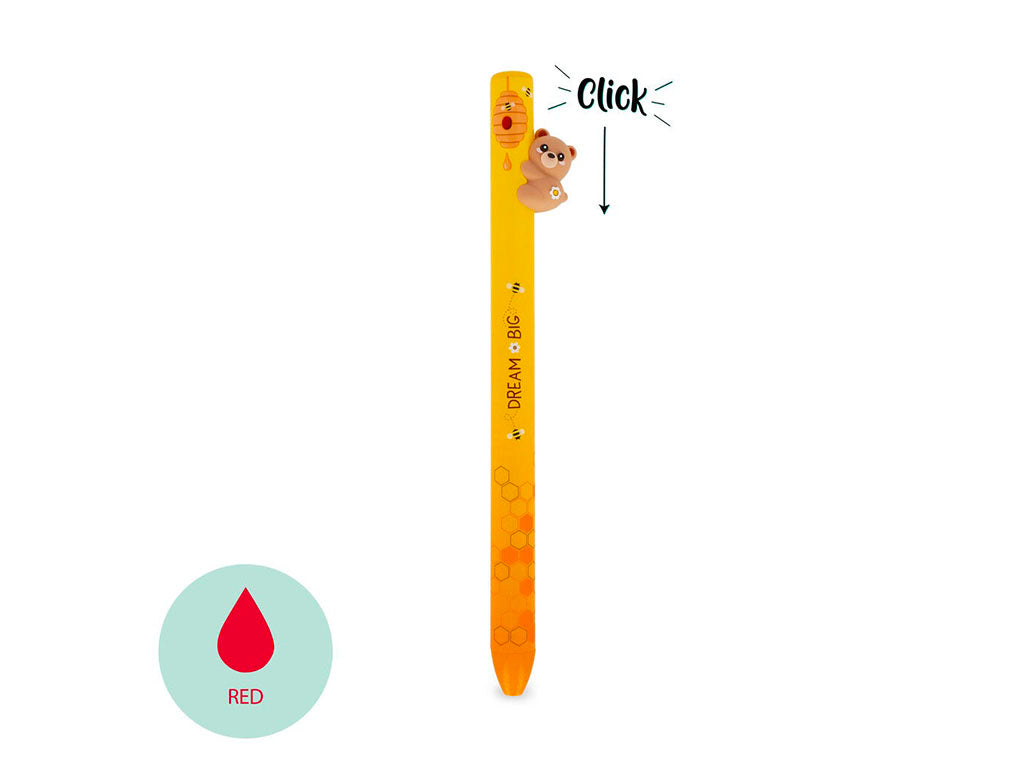 achat Stylo Free Hugs Retractable Ballpoint - Teddy Bear - Encre rouge