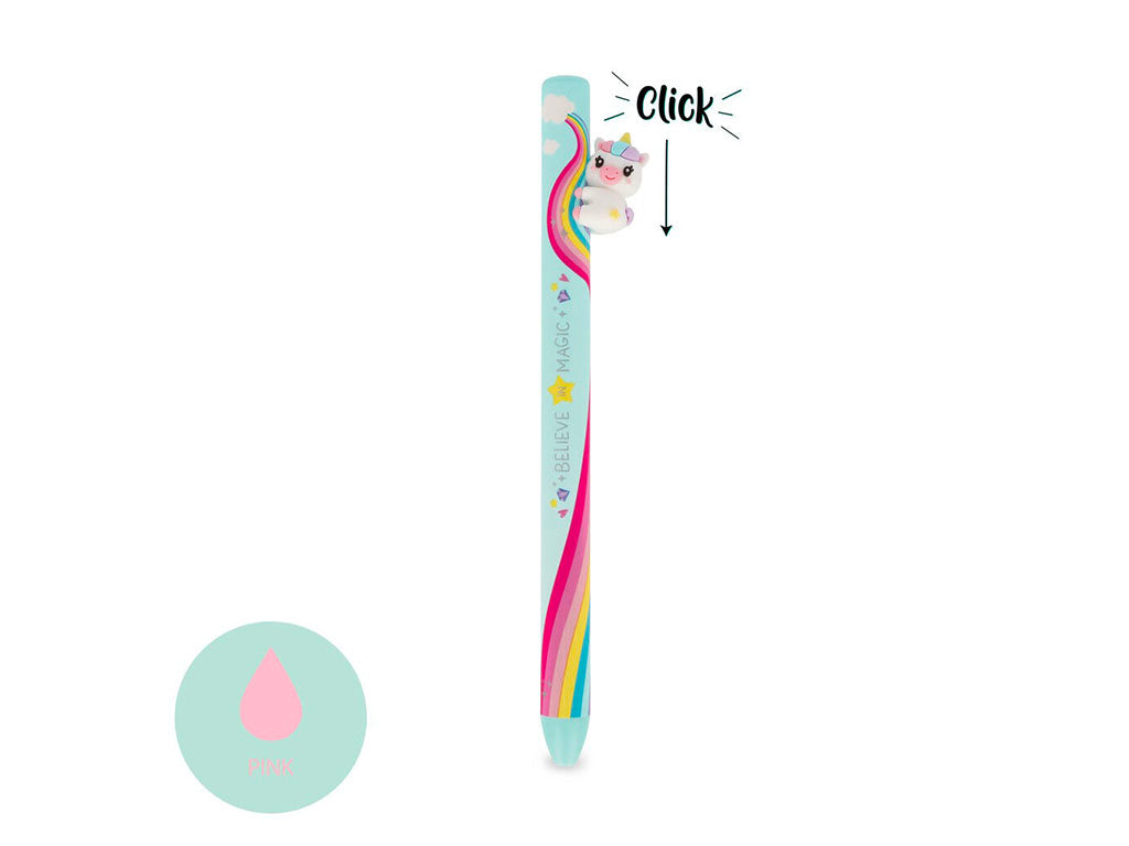achat Stylo Free Hugs Retractable Ballpoint - Licorne - Encre rose