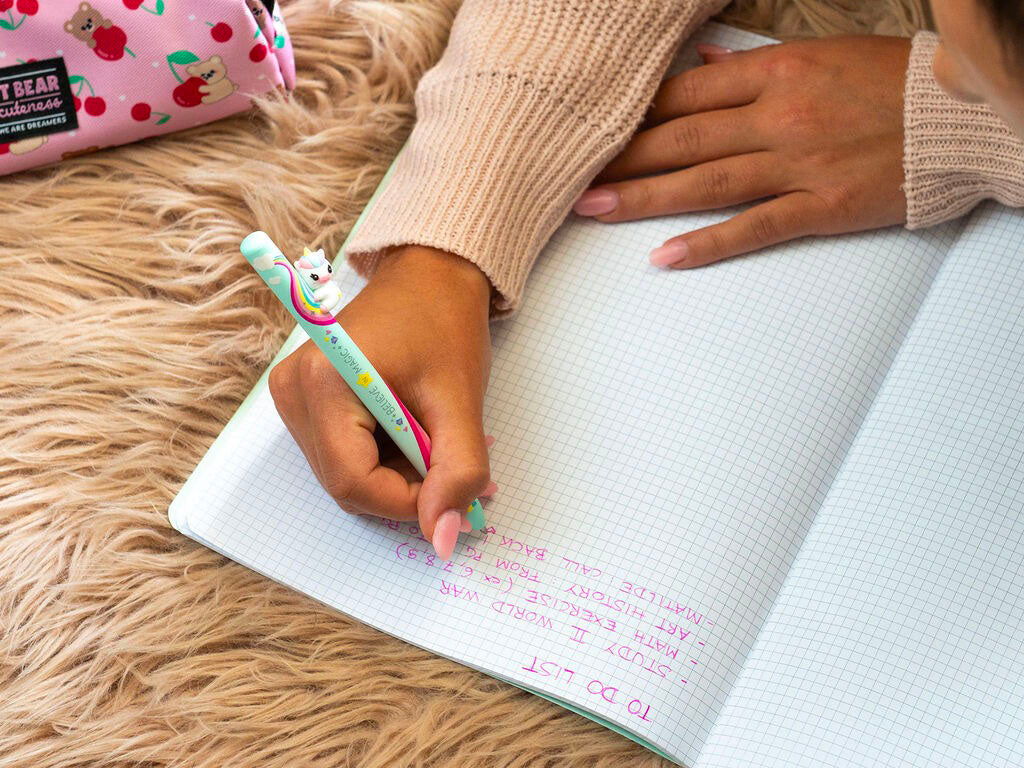 achat Stylo Free Hugs Retractable Ballpoint - Licorne - Encre rose