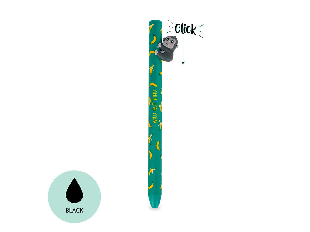 achat Stylo Free Hugs Retractable Ballpoint - Gorille - Encre noire