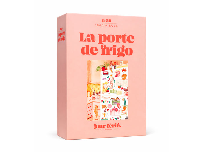 Achat Puzzle La porte de frigo - 1000 pièces - Jour Férié