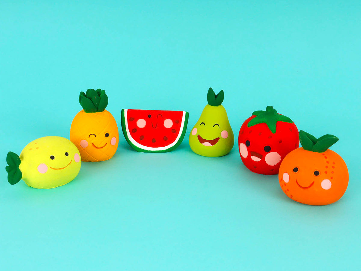 achat Mes Fruits Kawaii A Peindre - Auzou