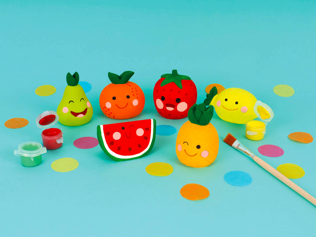 achat Mes Fruits Kawaii A Peindre - Auzou