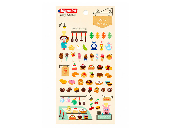 Achat Stickers World Funny - Bany Bakery