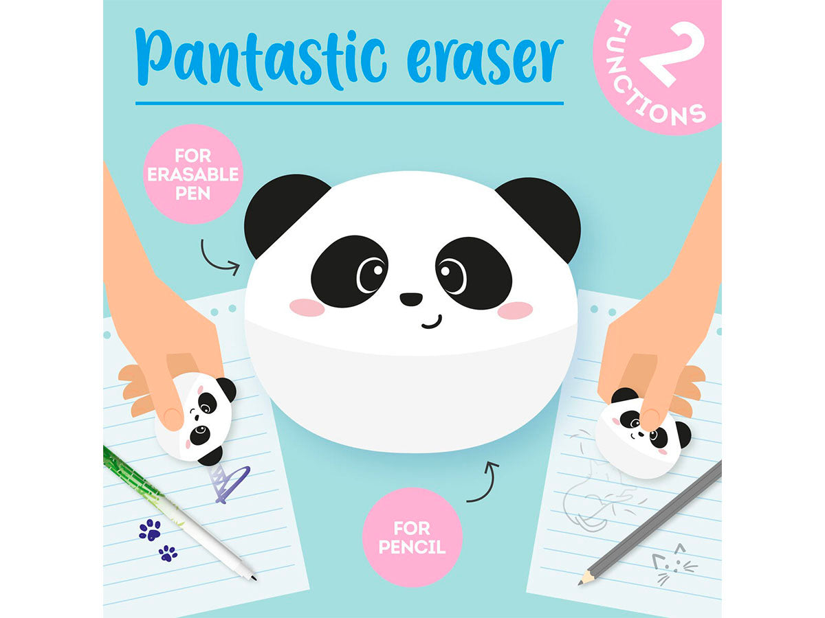achat Gomme 2 en 1 - Pantastic Eraser stylo et crayon - Legami