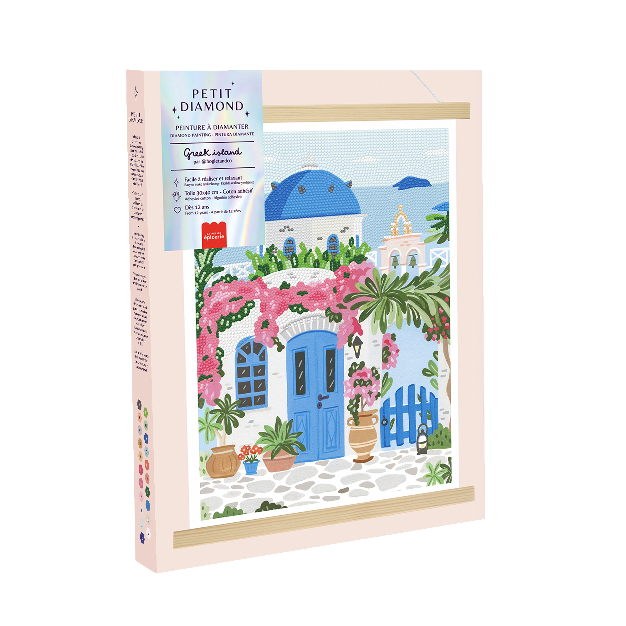 Achat Coffret Petit Diamond - Diamond Painting Greek Island