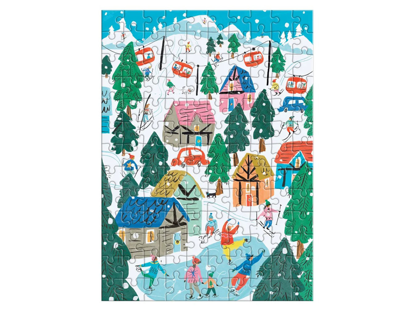 achat Puzzle Alpine Cottage Ornament 130 Pièces - Galison