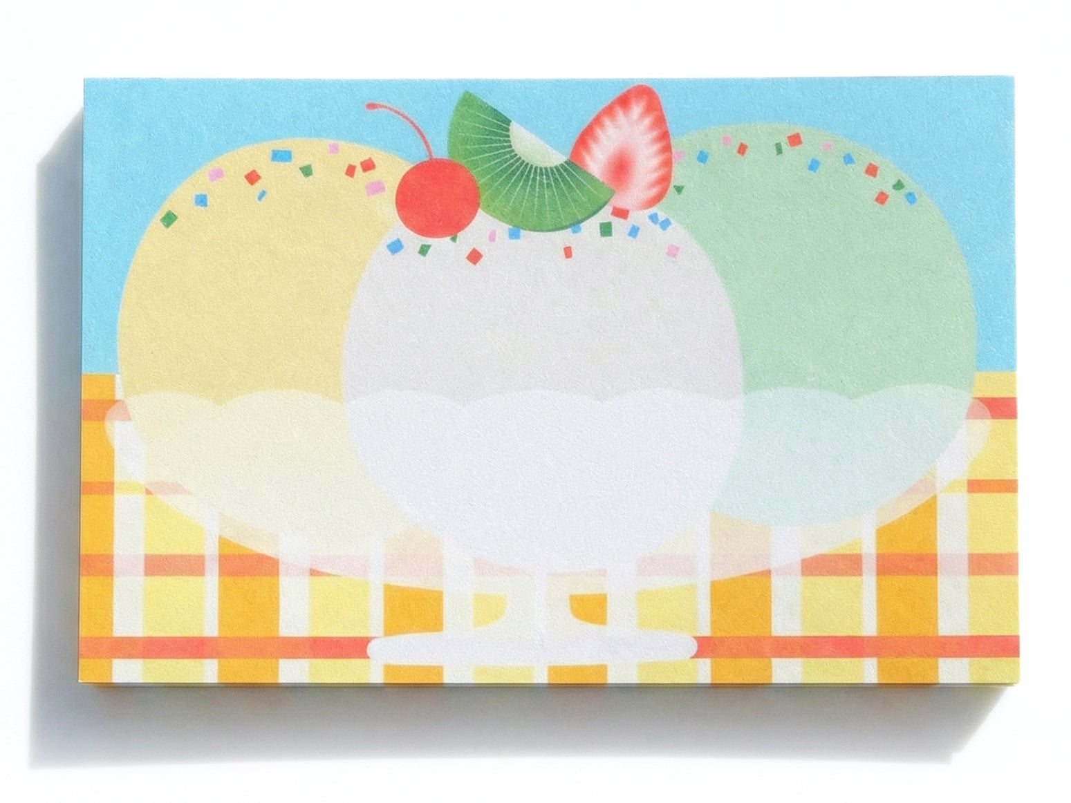 Achat Mini bloc memo coupe glacée - Fruit fries Design Lab