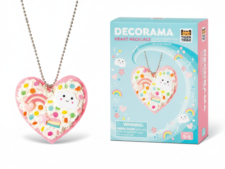 Achat Kit création de bijoux Decorama - collier coeur