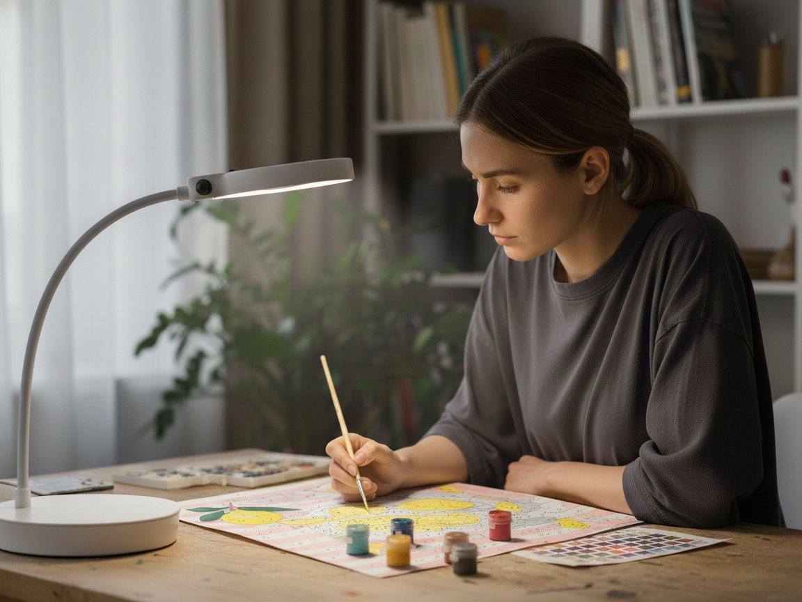 achat Lampe loupe - pour peinture au numéro et DIY