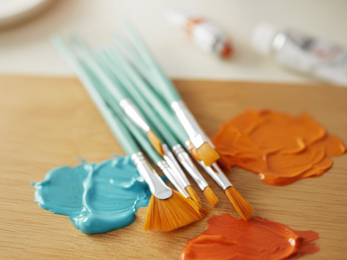 Achat Set de 8 pinceaux supplémentaires pour peinture
