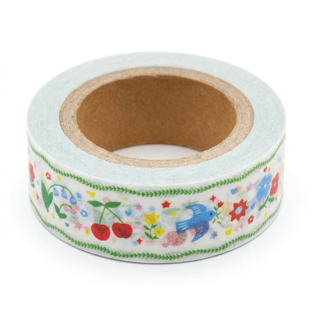 achat Masking Tape Jardin poétique - 10 mètres - Fruit Fries Design Lab