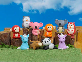 Achat Gomme Individuelle - Animaux Tropicaux - Made in Japan (modèle aléatoire)