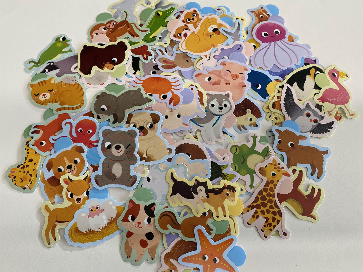 achat 100 Gommettes Bebe Animaux - Auzou