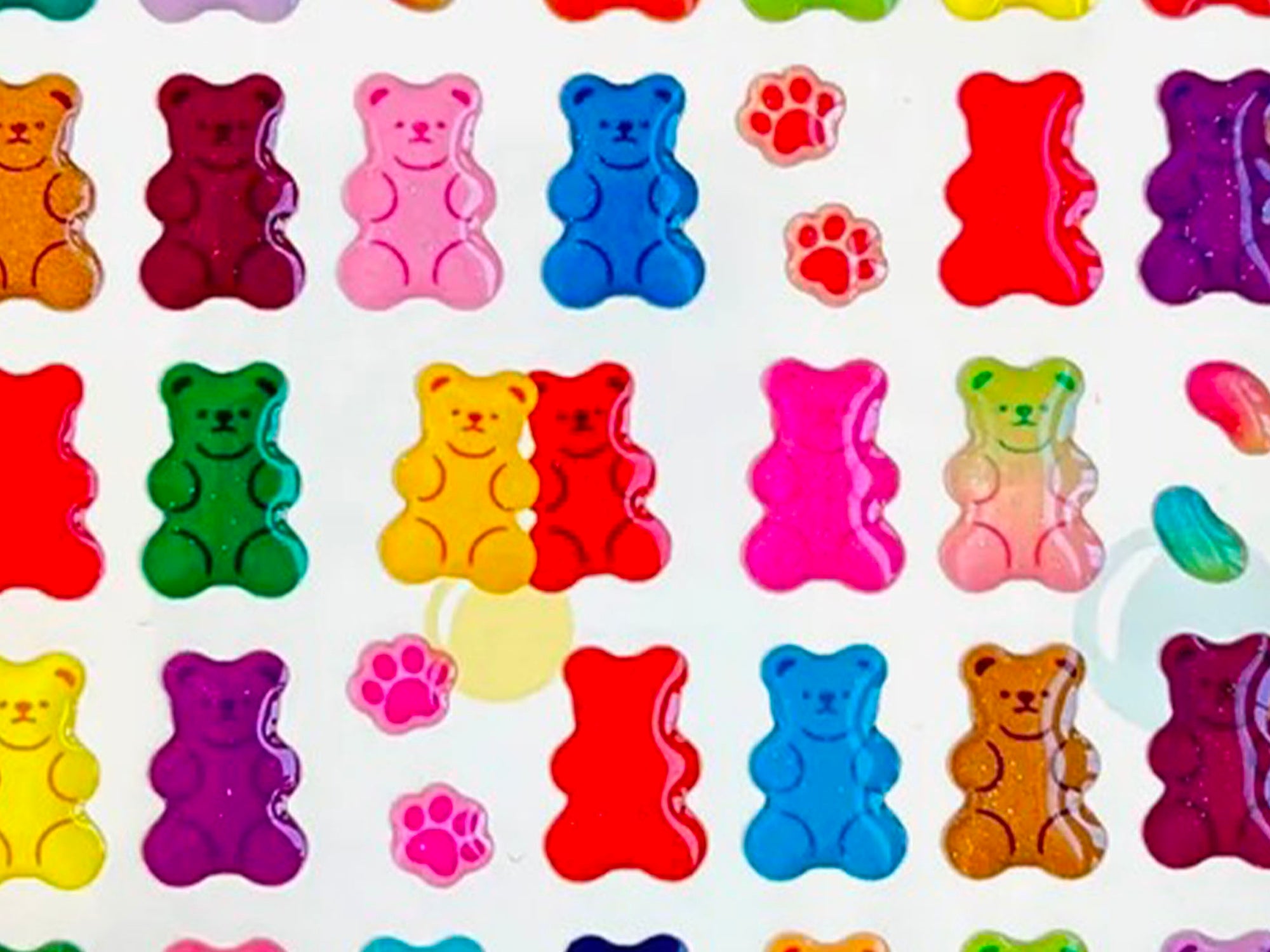 Achat Stickers World Funny - Jelly Bear