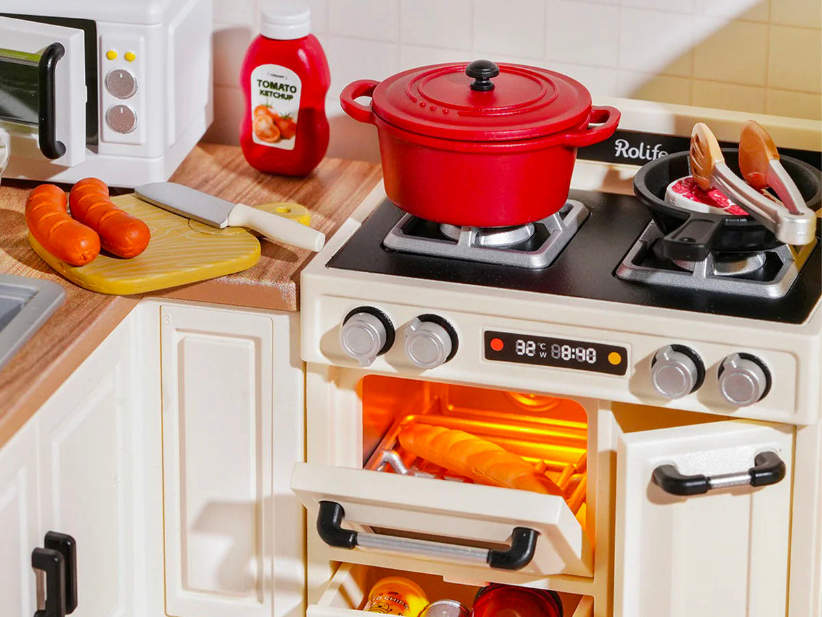 achat Maquette Cuisine Américaine - Robotime