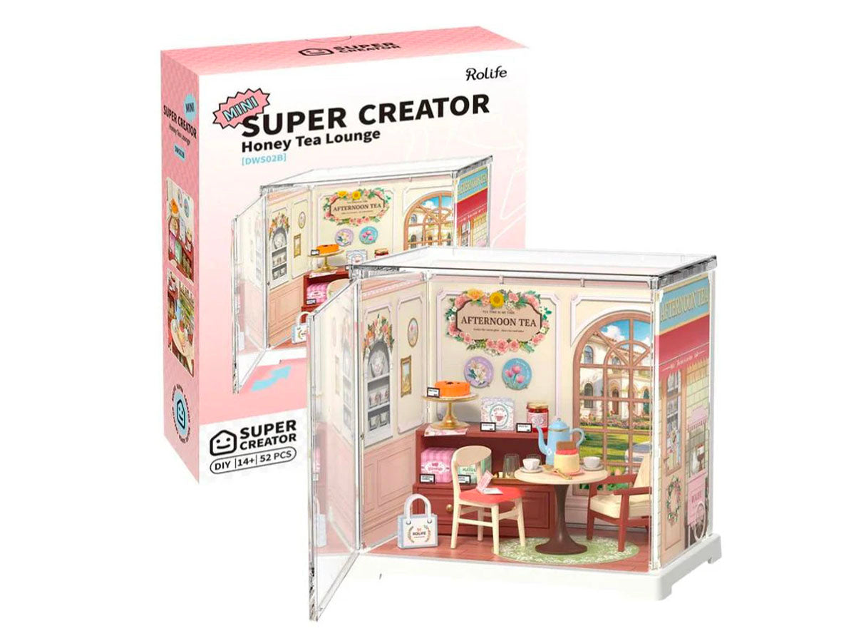 achat Maquette miniature Honey Tea Lounge DIY - Robotime