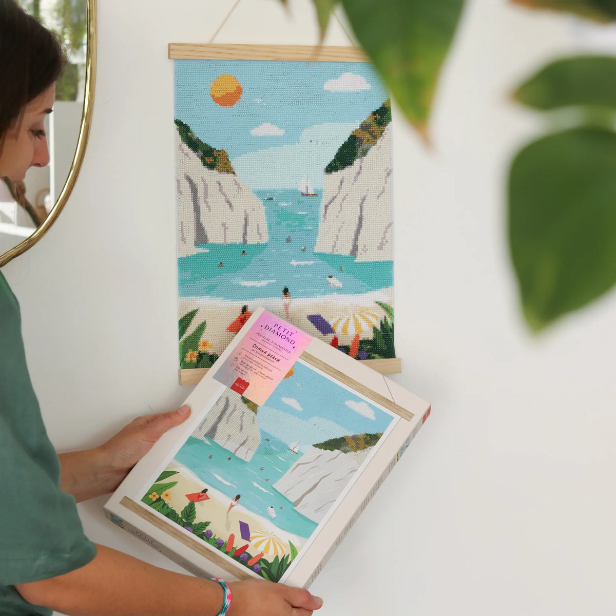 achat Coffret Petit Diamond - Diamond Painting Stiniva Beach par Maja Tomljanovic