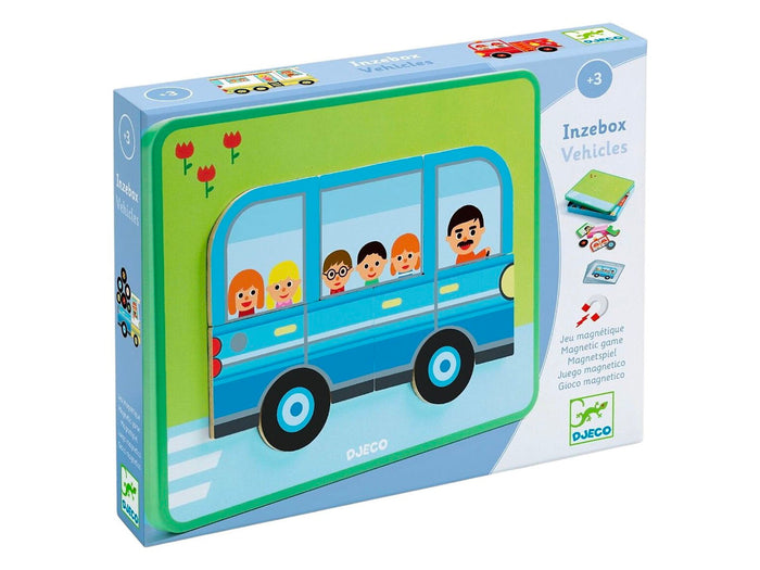 Achat Jeu magnétique Inzebox Véhicules - Djeco