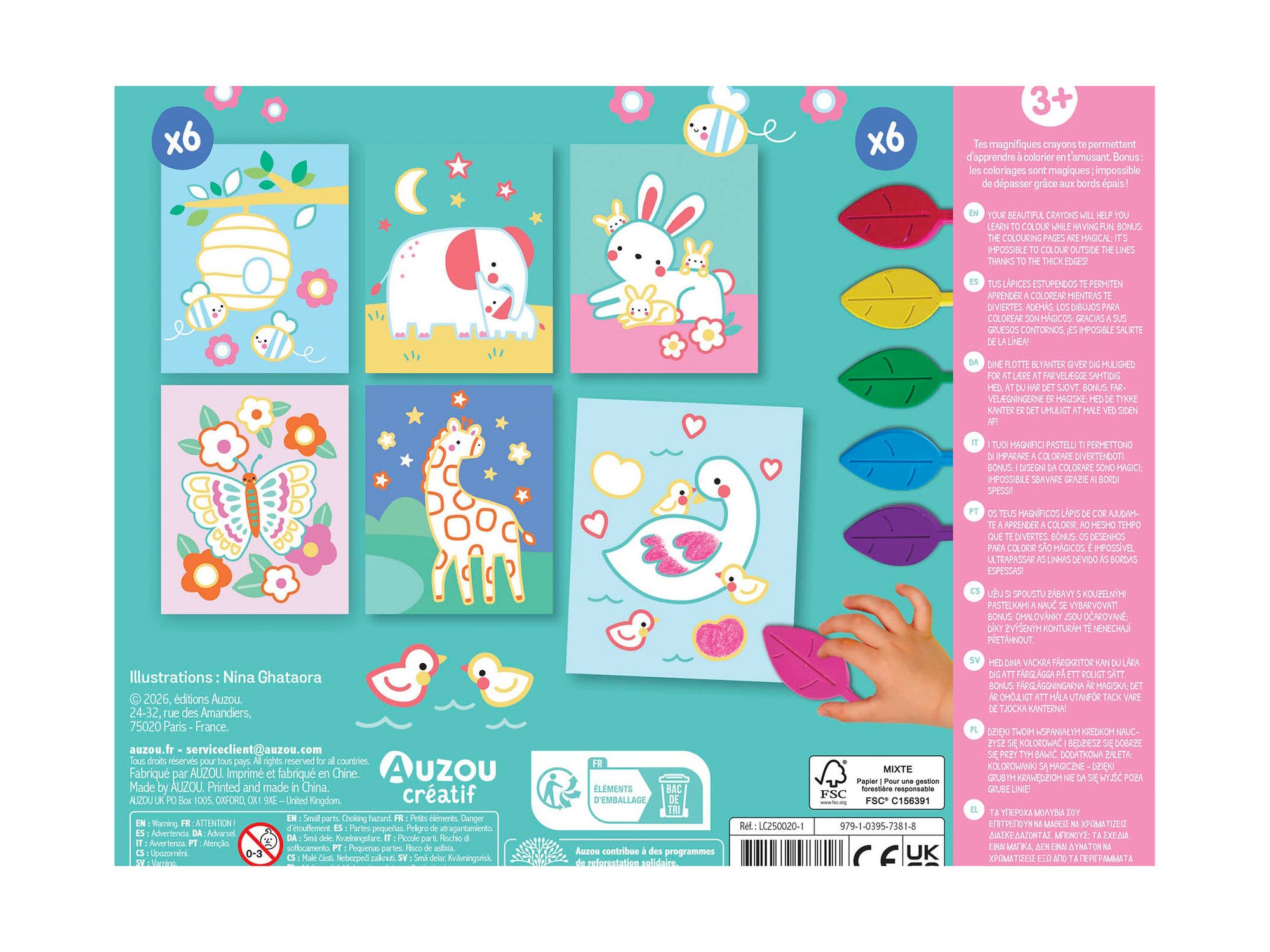 achat J'Apprends A Colorier - Auzou