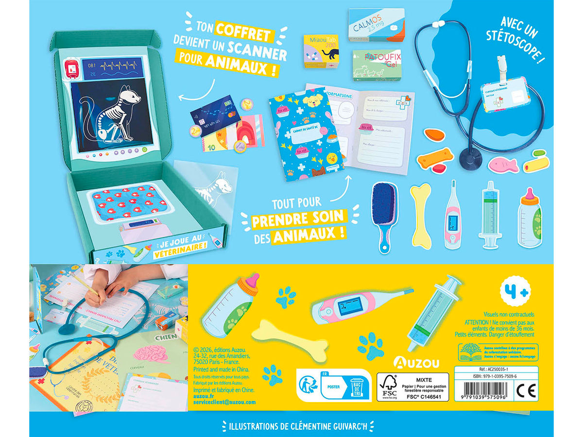 achat Mon coffret métier – Je joue au vétérinaire - Auzou