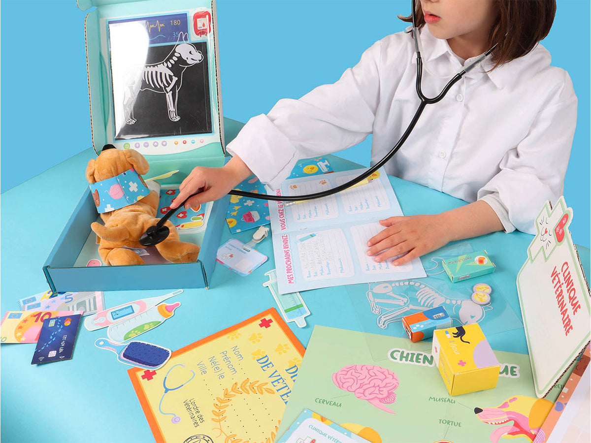 achat Mon coffret métier – Je joue au vétérinaire - Auzou