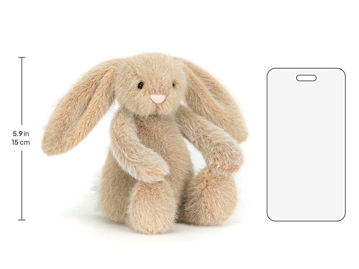 achat Peluche petit Lapin Flufflet couleur Avoine - Jellycat
