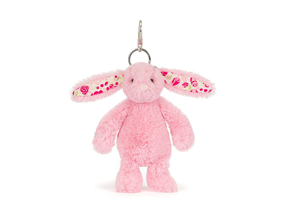 Achat Porte clé Lapin rose blush et liberty - Jellycat