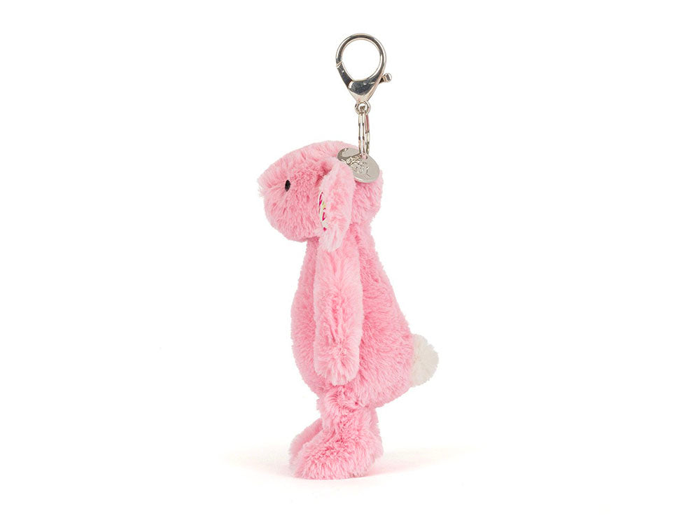 achat Porte clé Lapin rose blush et liberty - Jellycat