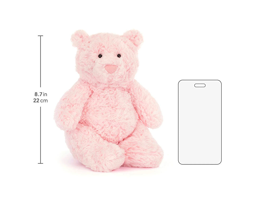 achat Peluche Ours rose Leola Medium - Jellycat